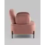 Кресло Кэнди с подлокотниками велюр пыльно-розовый УТ000035880 Stool Group (Стул груп)
