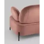 Кресло Кэнди с подлокотниками велюр пыльно-розовый УТ000035880 Stool Group (Стул груп)
