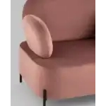 Кресло Кэнди с подлокотниками велюр пыльно-розовый УТ000035880 Stool Group (Стул груп)