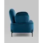 Кресло Кэнди с подлокотниками велюр синий УТ000036650 Stool Group (Стул груп)