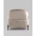 Кресло Кэнди с подлокотниками велюр серо-бежевый УТ000035879 Stool Group (Стул груп)