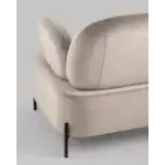 Кресло Кэнди с подлокотниками велюр серо-бежевый УТ000035879 Stool Group (Стул груп)