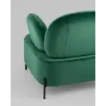 Кресло Кэнди с подлокотниками велюр зелёный УТ000035881 Stool Group (Стул груп)