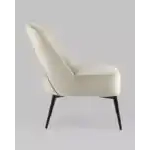 Кресло лаунж Бостон велюр бежевый УТ000035317 Stool Group (Стул груп)
