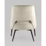 Кресло лаунж Бостон велюр бежевый УТ000035317 Stool Group (Стул груп)