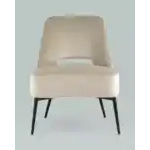 Кресло лаунж Бостон велюр бежевый УТ000035317 Stool Group (Стул груп)