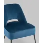 Кресло лаунж Бостон велюр синий УТ000036649 Stool Group (Стул груп)