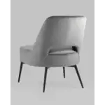 Кресло лаунж Бостон велюр тёмно-серый УТ000035316 Stool Group (Стул груп)
