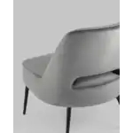 Кресло лаунж Бостон велюр тёмно-серый УТ000035316 Stool Group (Стул груп)