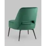 Кресло лаунж Бостон велюр зелёный УТ000036648 Stool Group (Стул груп)