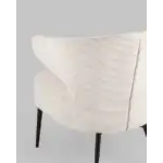 Кресло лаунж Royal Stripes велюр молочный УТ000036774 Stool Group (Стул груп)