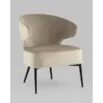 Кресло лаунж Royal велюр бежевый УТ000035299 Stool Group (Стул груп)