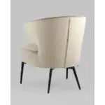 Кресло лаунж Royal велюр бежевый УТ000035299 Stool Group (Стул груп)