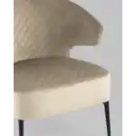 Кресло лаунж Royal велюр бежевый УТ000035299 Stool Group (Стул груп)