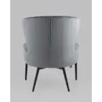 Кресло лаунж Royal велюр тёмно-серый УТ000035298 Stool Group (Стул груп)