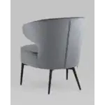 Кресло лаунж Royal велюр тёмно-серый УТ000035298 Stool Group (Стул груп)