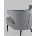 Кресло лаунж Royal велюр тёмно-серый УТ000035298 Stool Group (Стул груп)