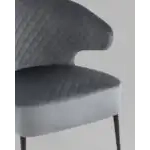 Кресло лаунж Royal велюр тёмно-серый УТ000035298 Stool Group (Стул груп)
