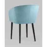 Кресло Ральф велюр пыльно-голубой УТ000032926 Stool Group (Стул груп)