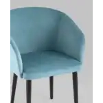 Кресло Ральф велюр пыльно-голубой УТ000032926 Stool Group (Стул груп)