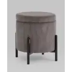 Пуф Дали с ящиком велюр коричневый УТ000036727 Stool Group (Стул груп)