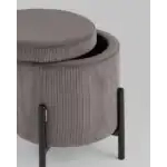 Пуф Дали с ящиком велюр коричневый УТ000036727 Stool Group (Стул груп)