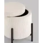 Пуф Дали с ящиком велюр молочный УТ000036725 Stool Group (Стул груп)