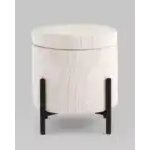 Пуф Дали с ящиком велюр молочный УТ000036725 Stool Group (Стул груп)