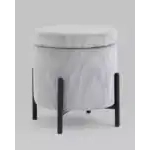 Пуф Дали с ящиком велюр светло-серый УТ000036726 Stool Group (Стул груп)