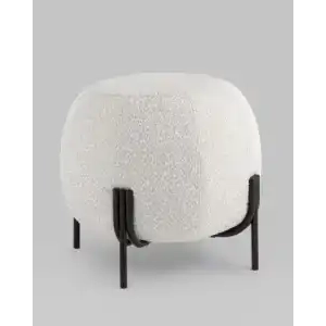 Пуф Флик букле молочный УТ000036754 Stool Group (Стул груп)