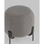 Пуф Флик букле тёмно-серый УТ000036756 Stool Group (Стул груп)