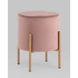 Пуф Кейси велюр пыльно-розовый УТ000035905 Stool Group (Стул груп)