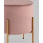 Пуф Кейси велюр пыльно-розовый УТ000035905 Stool Group (Стул груп)
