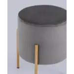 Пуф Кейси велюр серый УТ000035903 Stool Group (Стул груп)