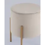 Пуф Кейси велюр серо-бежевый УТ000035904 Stool Group (Стул груп)