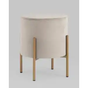 Пуф Кейси велюр серо-бежевый УТ000035904 Stool Group (Стул груп)
