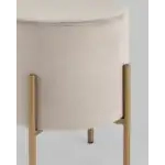 Пуф Кейси велюр серо-бежевый УТ000035904 Stool Group (Стул груп)