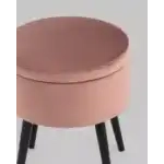 Пуф Клайс с ящиком велюр пыльно-розовый УТ000035913 Stool Group (Стул груп)