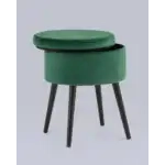 Пуф Клайс с ящиком велюр зелёный УТ000035914 Stool Group (Стул груп)