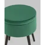 Пуф Клайс с ящиком велюр зелёный УТ000035914 Stool Group (Стул груп)