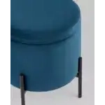 Пуф Грейс с ящиком велюр синий УТ000036651 Stool Group (Стул груп)