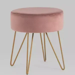 Пуф Спейси велюр пыльно-розовый УТ000035909 Stool Group (Стул груп)