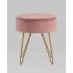 Пуф Спейси велюр пыльно-розовый УТ000035909 Stool Group (Стул груп)