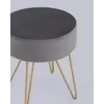 Пуф Спейси велюр серый УТ000035907 Stool Group (Стул груп)