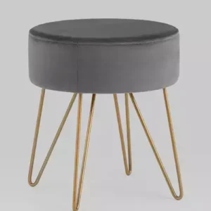Пуф Спейси велюр серый УТ000035907 Stool Group (Стул груп)