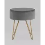 Пуф Спейси велюр серый УТ000035907 Stool Group (Стул груп)