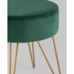 Пуф Спейси велюр зелёный УТ000035910 Stool Group (Стул груп)