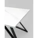 Стол обеденный Канкун раскладной 140-180*90 керамика белый УТ000036965 Stool Group (Стул груп)