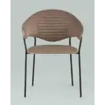 Стул Алексис искусственная замша мокко УТ000035499 Stool Group (Стул груп)