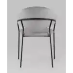 Стул Алексис искусственная замша серый УТ000035498 Stool Group (Стул груп)